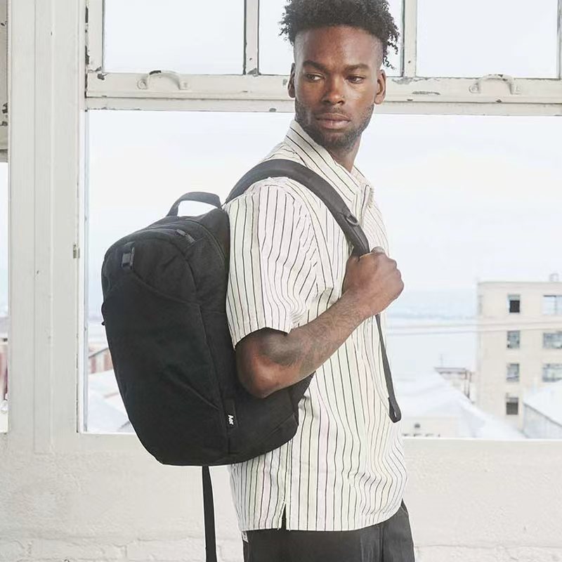 Go Pack 2 Backpack 20L Nylon Large Capacity Business Commuting Casual Laptop Compartment Daypack Durable Abrasion Resistant