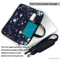 Blue Galaxy Space Planet Protective Water Resistant Laptop Case Bag Sleeve with Handle for MacBook 15.6 Inch Carrying Handbag